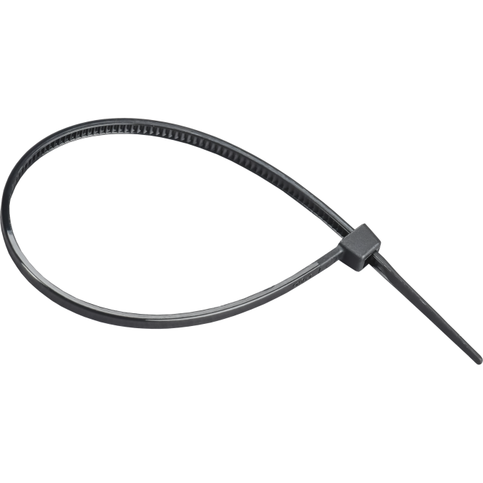Хомут IEK UHH30-D076-500-100-K02 7,6х500мм P6,6 стандартный черный (уп.100шт)